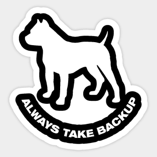 Veronica Mars - Always Take Backup Sticker
